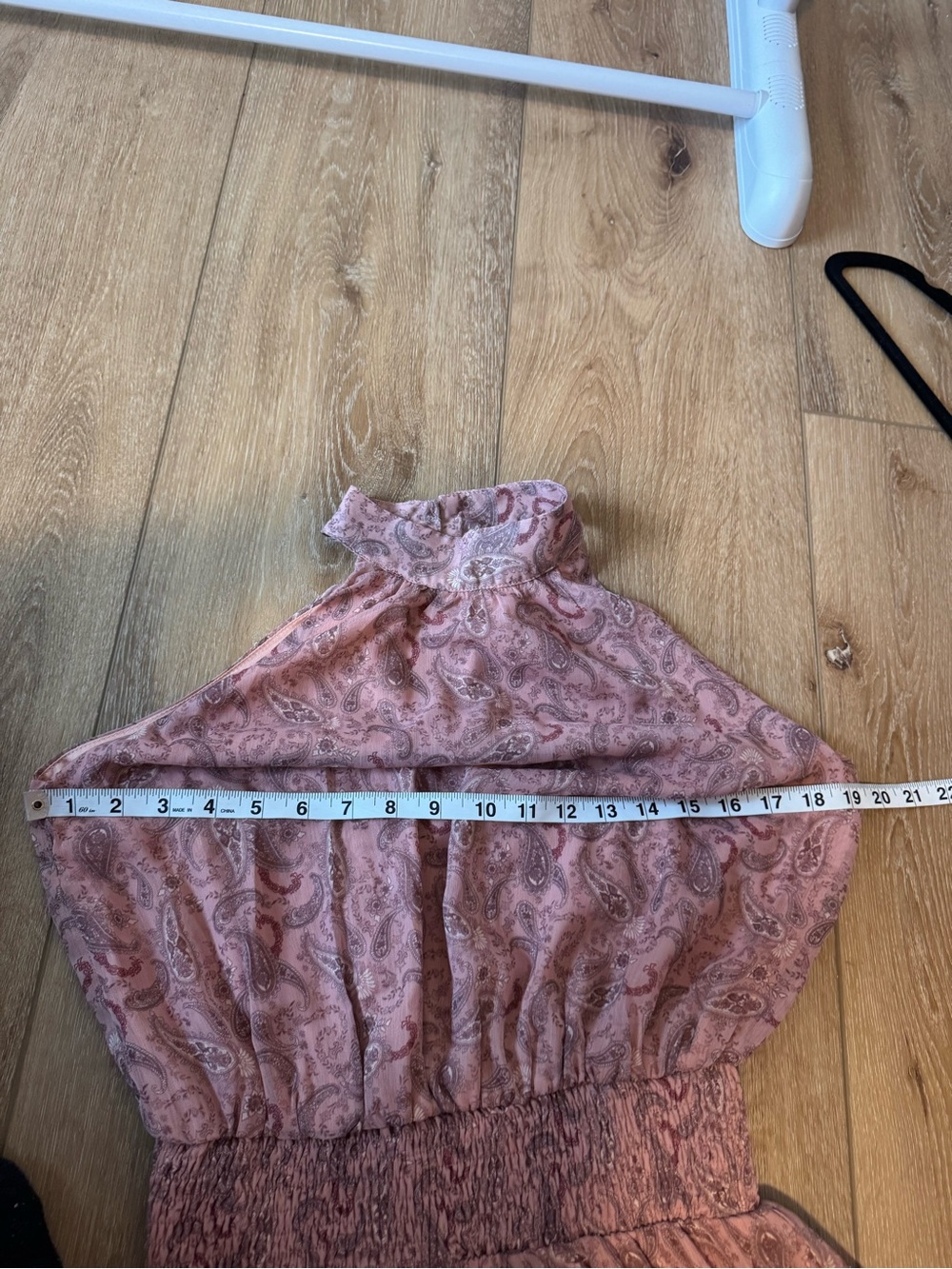 Sweet Lemon Paisley Halter Boho Dress Size Small - Picture 7 of 9